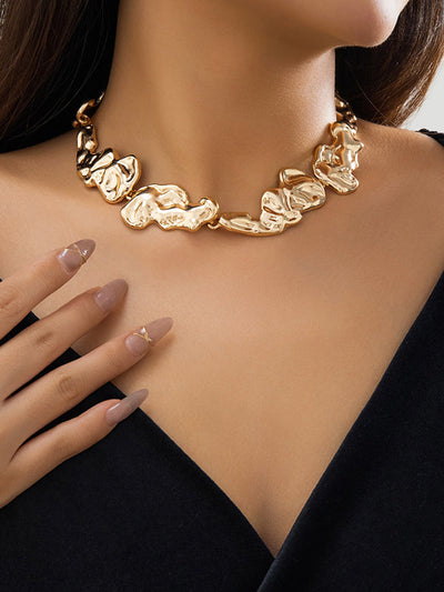 Geometric Solid Color Dainty Necklace Necklaces Accessories