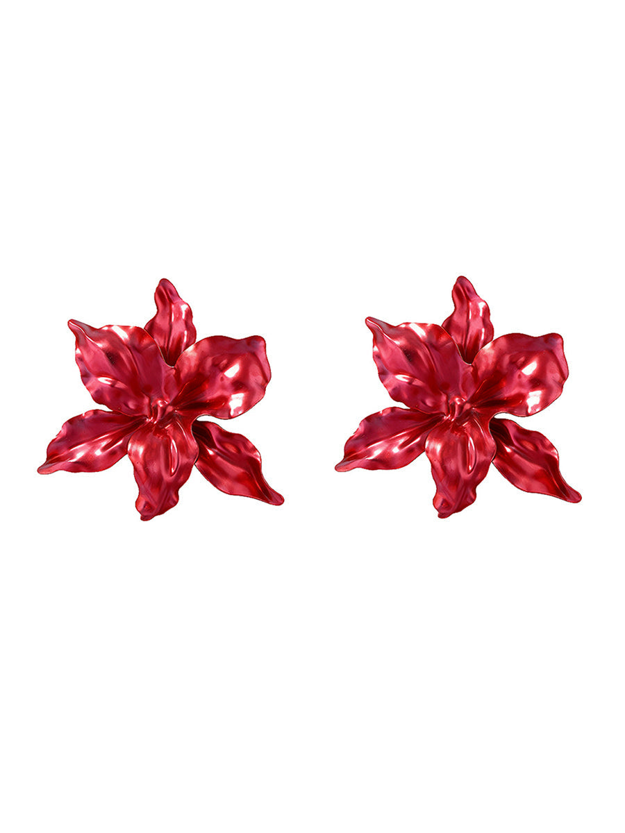 Flower Shape Earrings Accessories