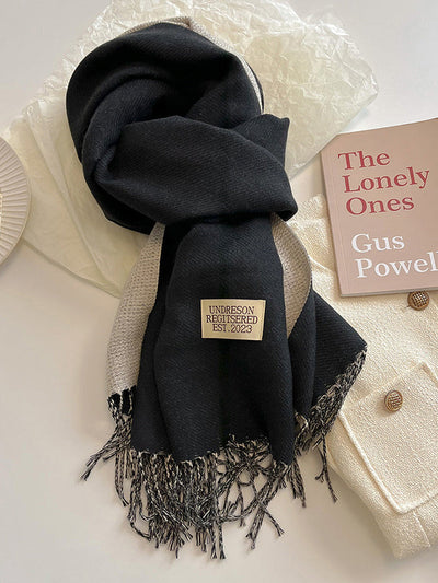 Keep Warm Tasseled Shawl&Scarf