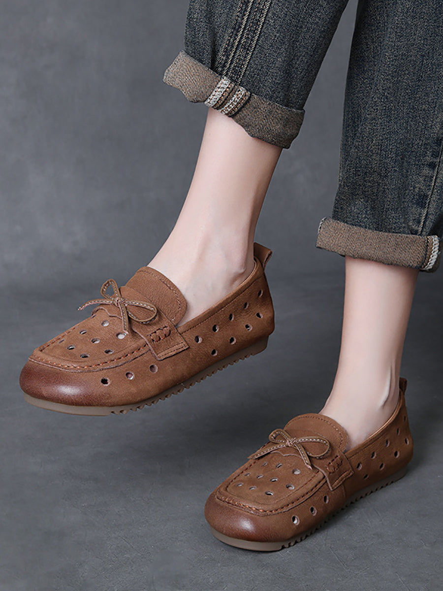 Women Summer Casual Genuine Leather Sandals