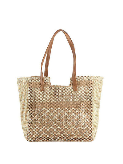 Women Summer Fashion Straw Weave Shoulder Bag