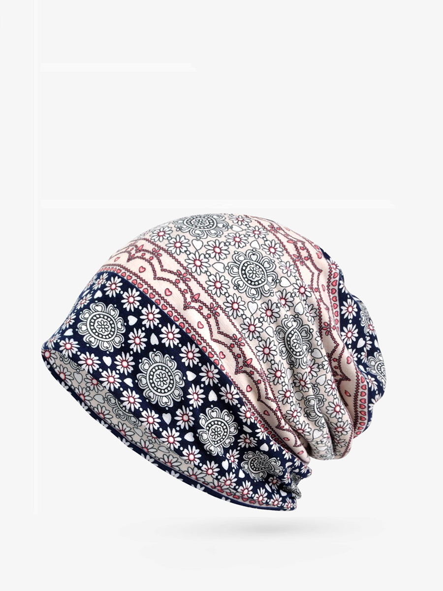 Women Spring Floral Soft Hat