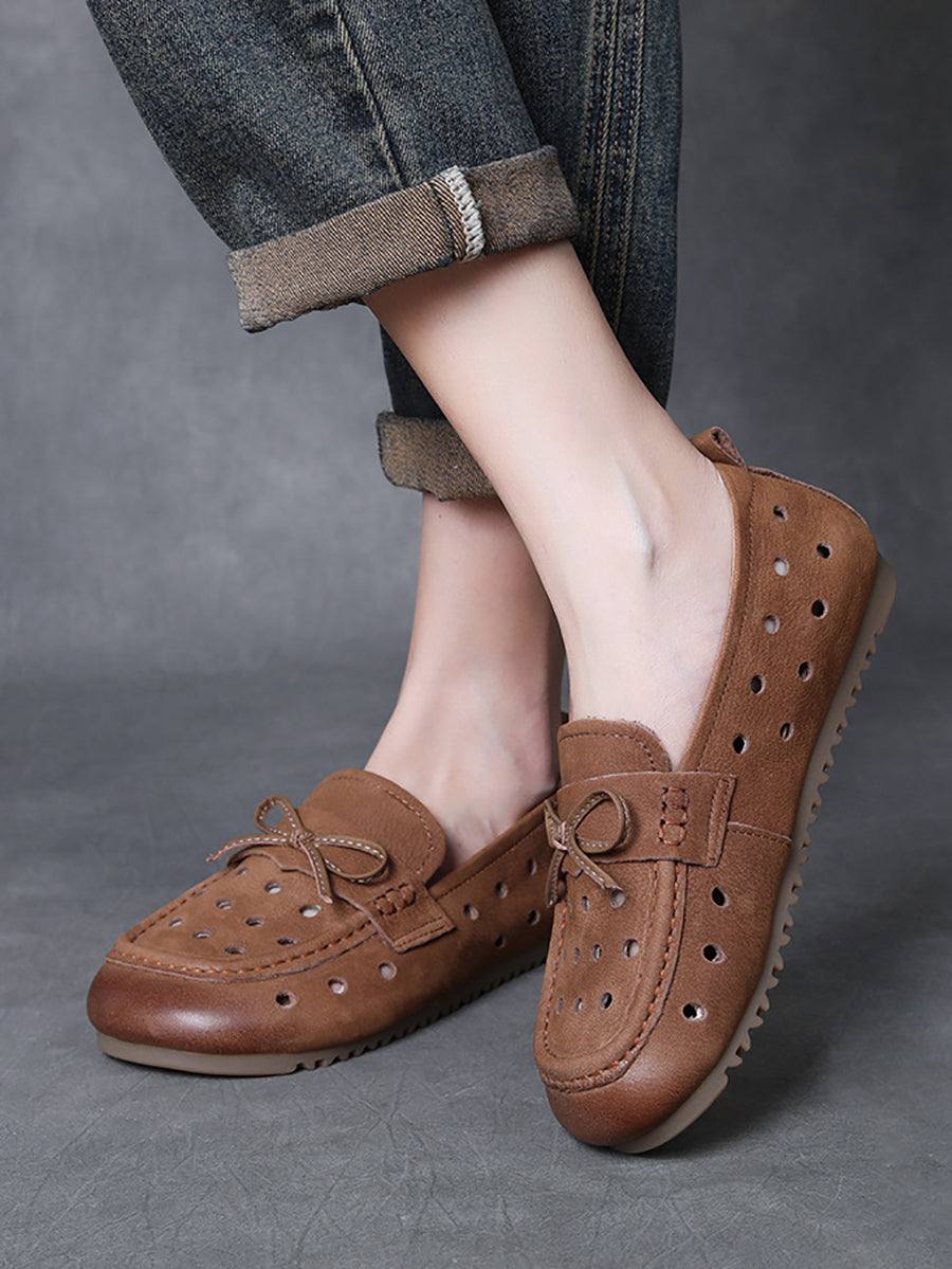 Women Summer Casual Genuine Leather Sandals