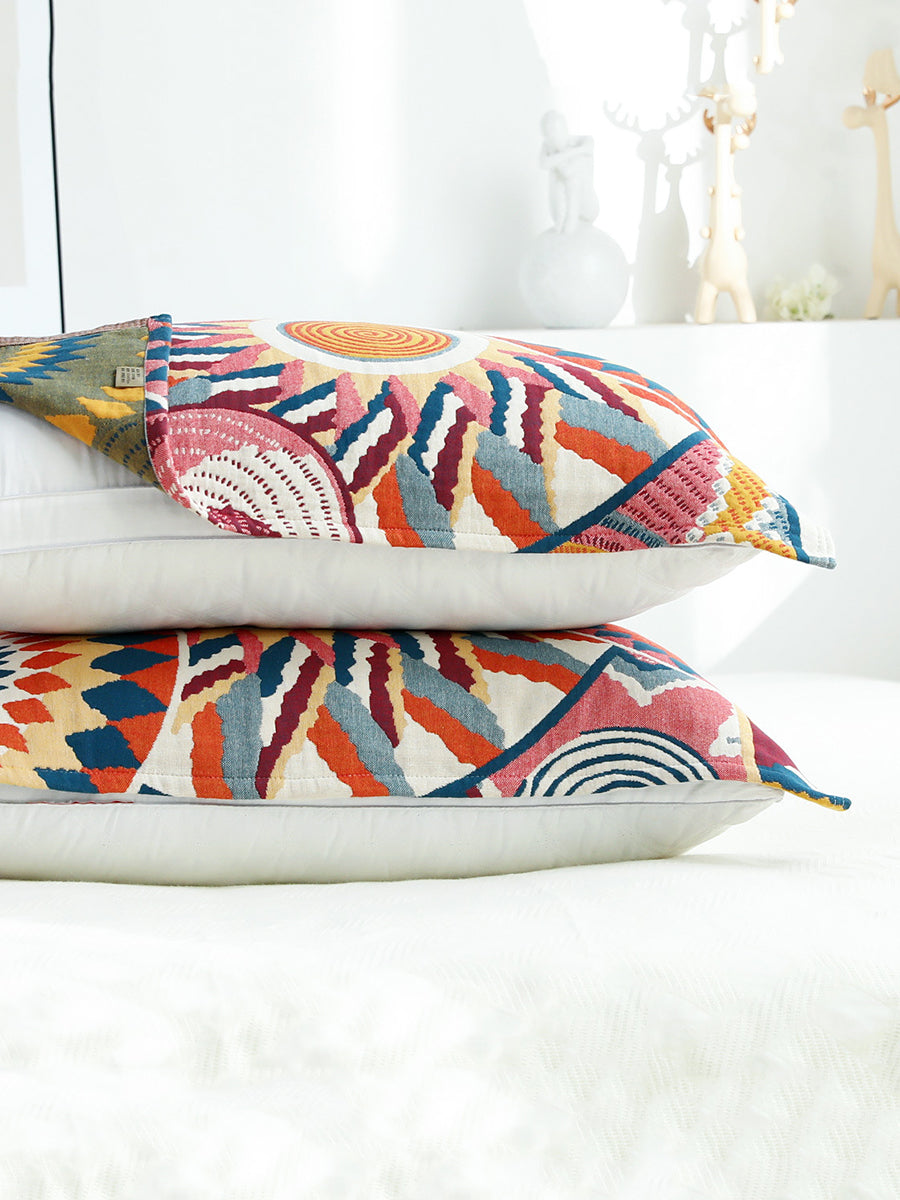 Student Cotton Gauze Soft Sweat Absorbent Pillow Towel