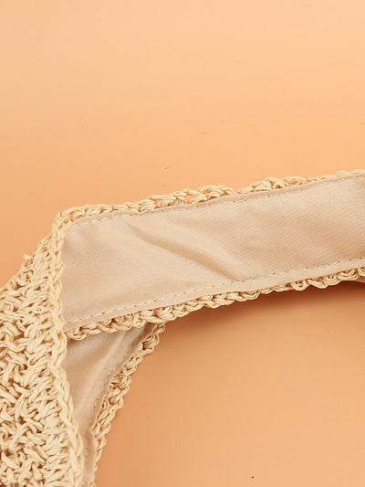 Women Summer Casual Weave Shoulder Bag