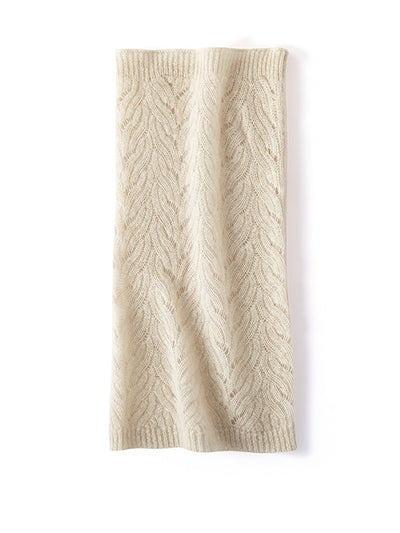 Winter Keep Warm Cashmere Knit Scarf