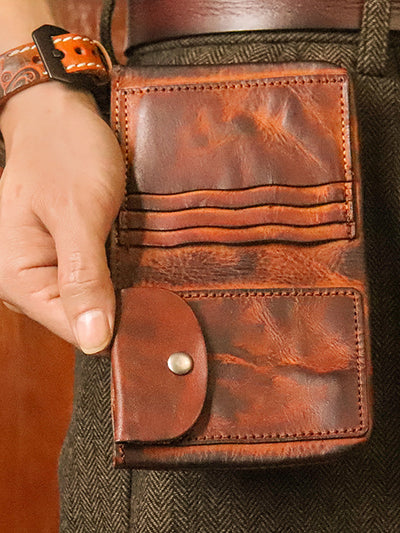 Retro Leather Multifunctional Wallet