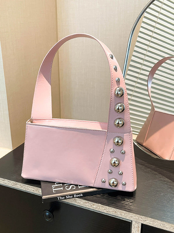Asymmetric Rivet Split-Joint Mini Bags