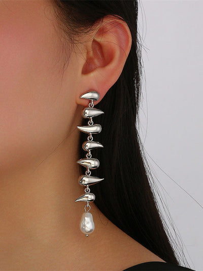 Geometric Drop Earrings Earrings Accessories