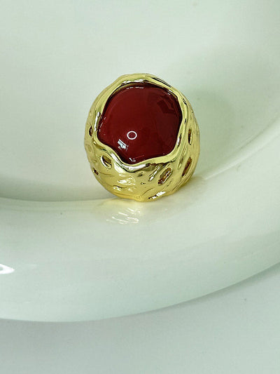 Geometric Shiny Rings Accessories