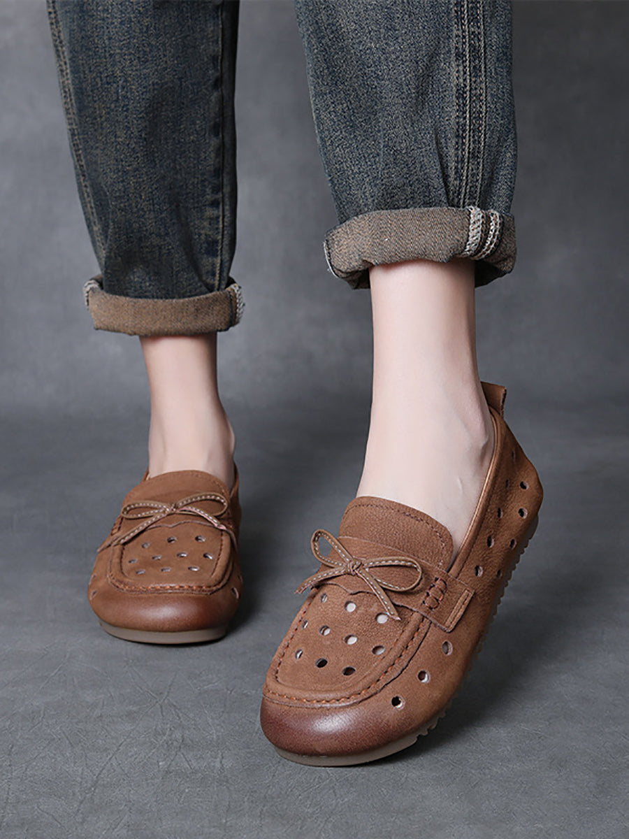 Women Summer Casual Genuine Leather Sandals