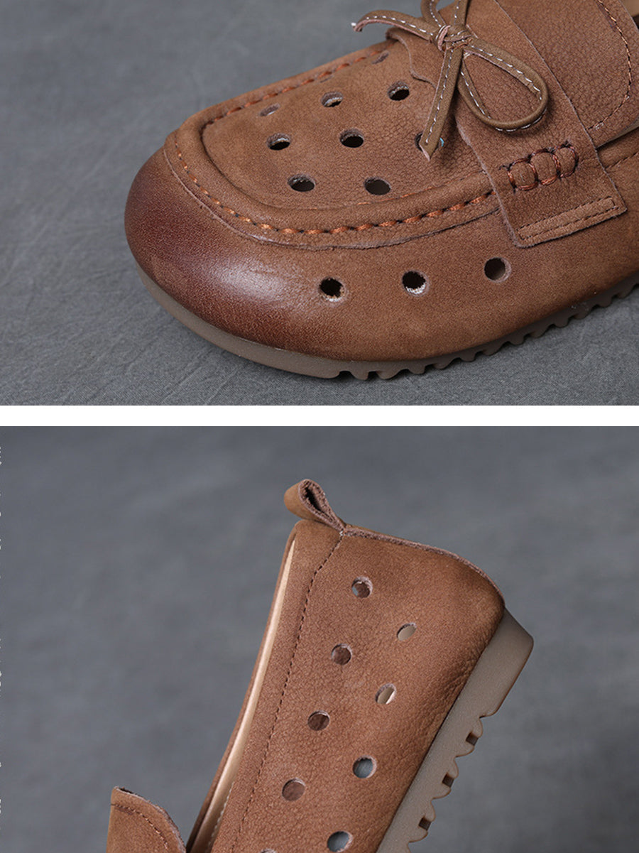 Women Summer Casual Genuine Leather Sandals