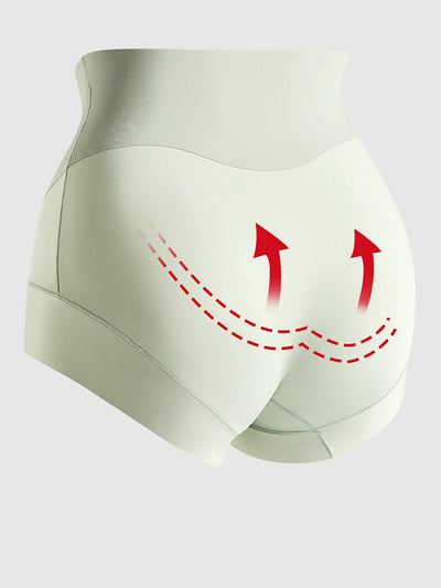 2 Pieces Summer Women Pure Color High Waist Underwear