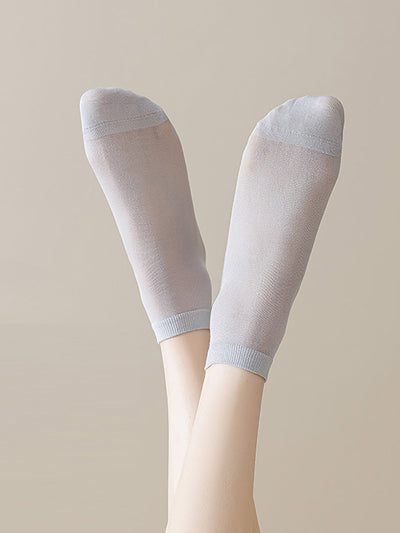 5 Pairs Women Summer Thin Short Socks