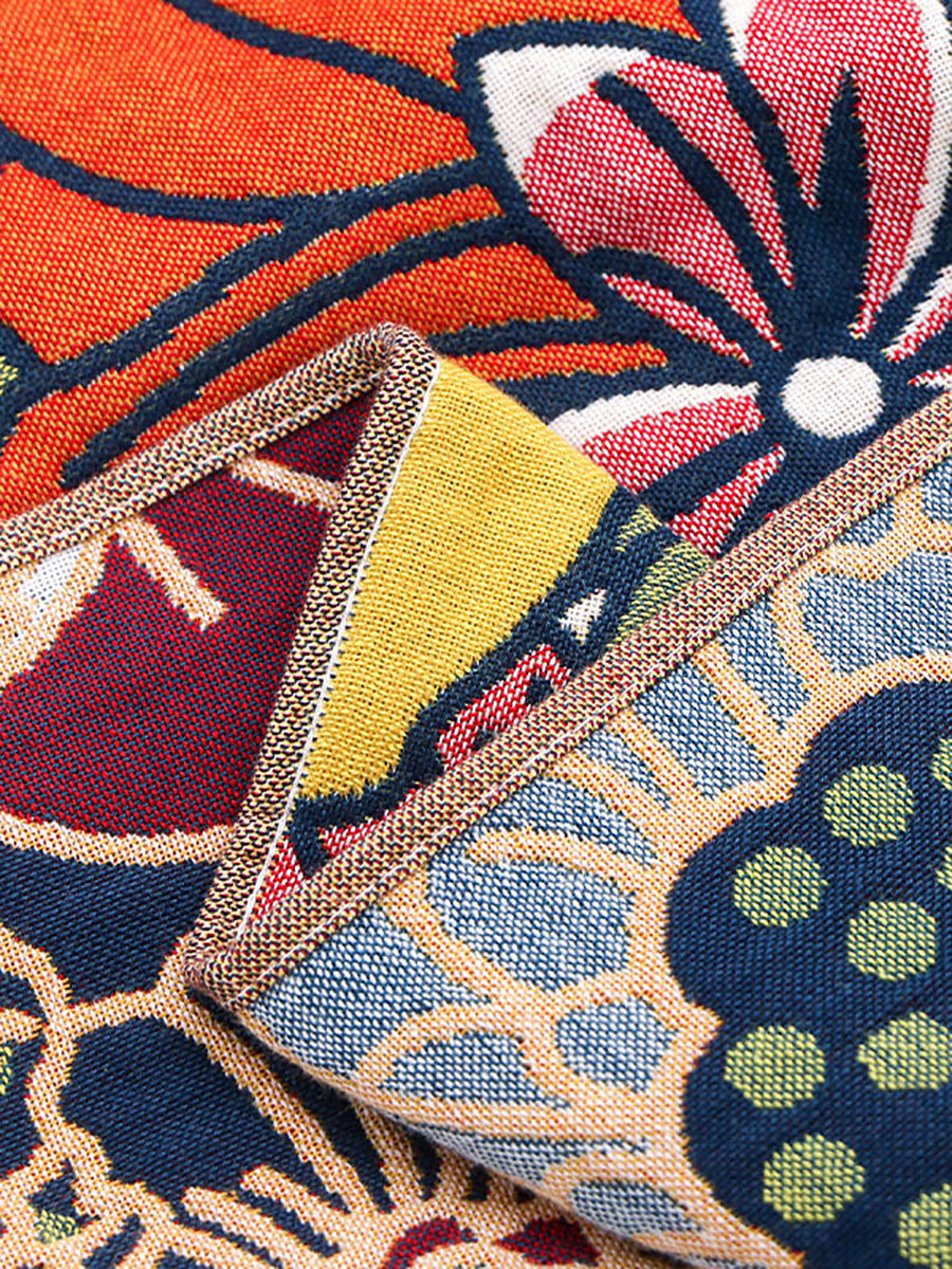 100%Cotton Flower Jacquard Quick-dry Adult Bath Towel