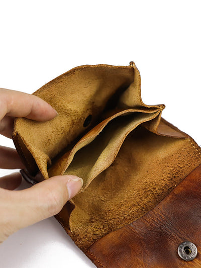 Retro Soft Leather Card Bag Wallet