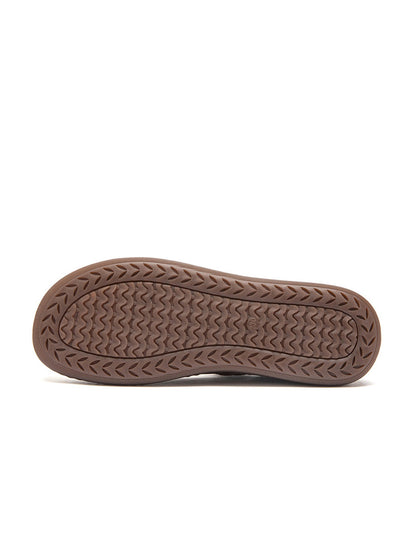 Women Summer Casual Genuinel Leather Low Heel Shoes