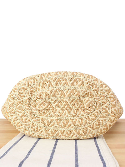 Women Fashion Knitted Large Capacity Shoulder Bag