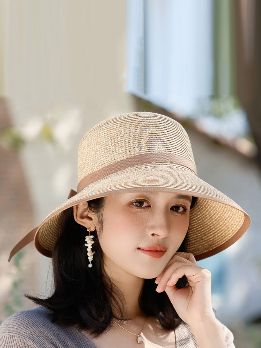 Women Fashion Summer Straw Sun Hat