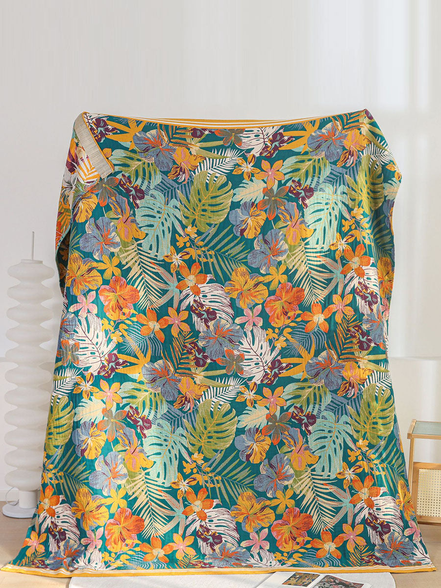 Cotton Queen Bedcover Sofa Blanket