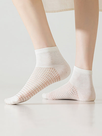 5 Pairs Women Casual Summer Thin Short Socks