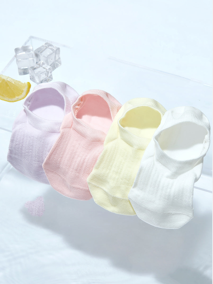 7 Pairs Women Casual Summer Short Socks