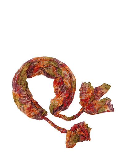 Women Fashion Hand-woven Braids Scarf