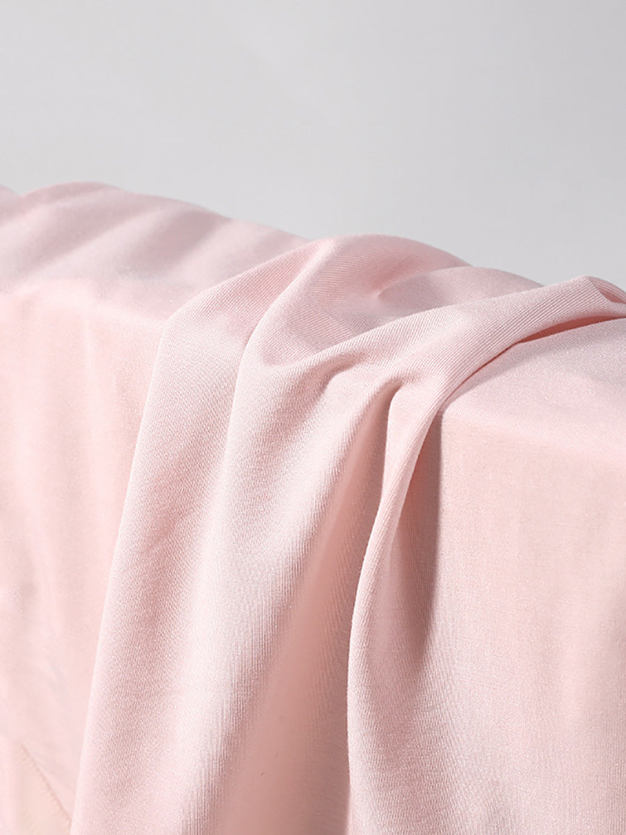 6 Pieces Summer Women Pure Color High Waist Underwear