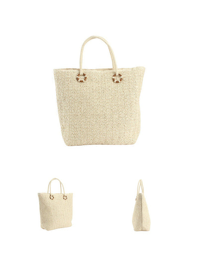 Women Casual Straw Weave Tote Bag