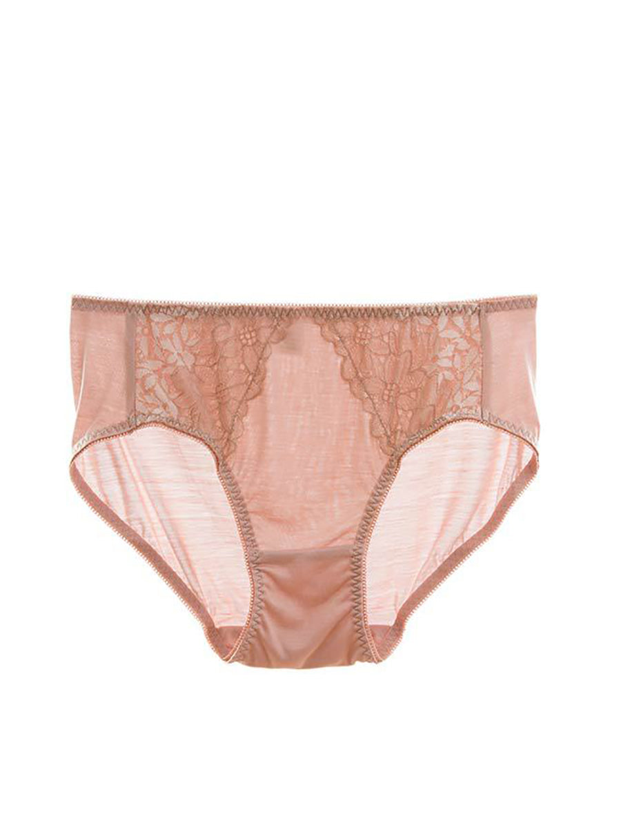 2 Pieces Women Summer Lace Flower Underwear