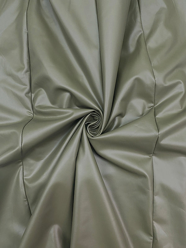 Long Sleeves Solid Color Split-Joint Round-Neck Inner Shirts + A-Line Bowknot Midi Dresses Two Pieces Set