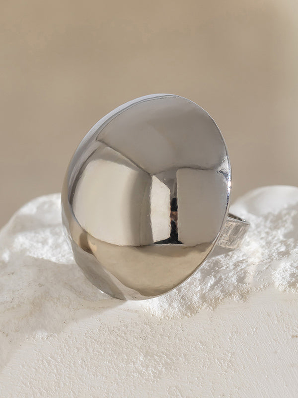 Geometric Shiny Rings Accessories