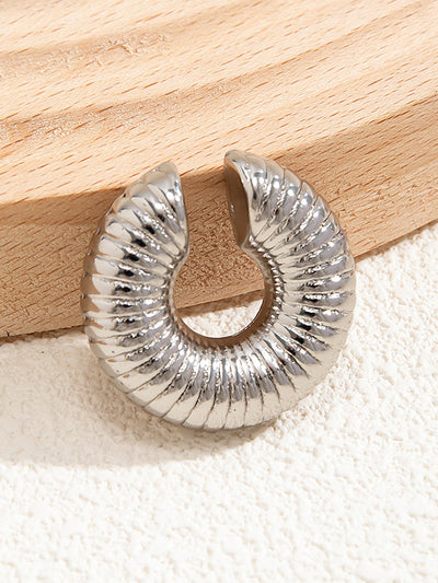 Geometric Solid Color Ear Clip