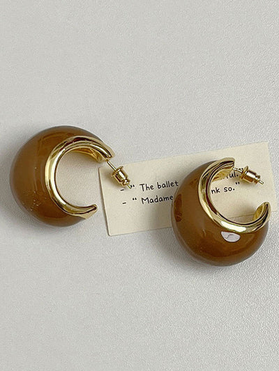 Geometric Drop Earrings