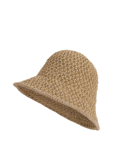 Women Casual Straw Weave Sunproof Hat