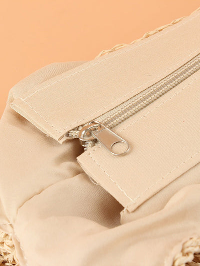 Women Summer Casual Weave Shoulder Bag