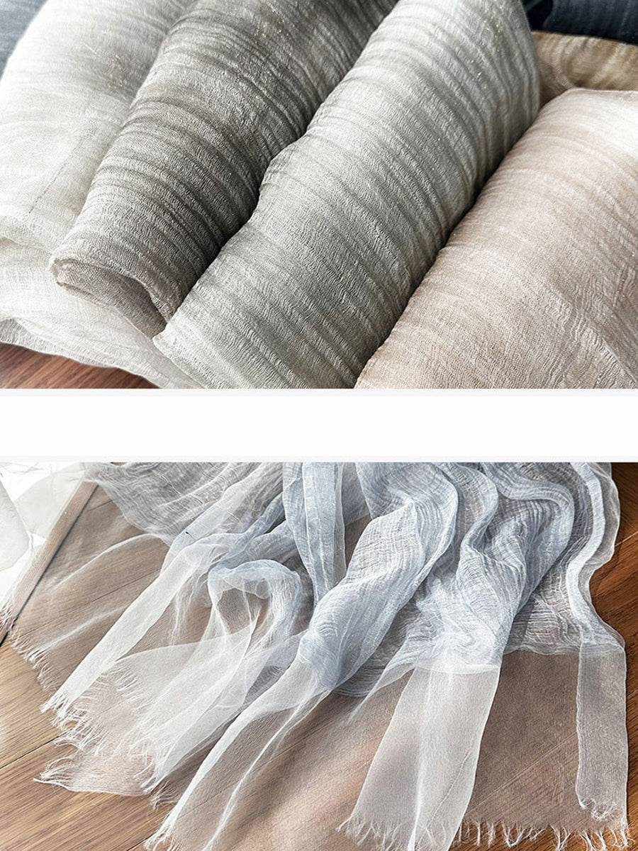 Women Vintage Soft Thin Shawl Scarf