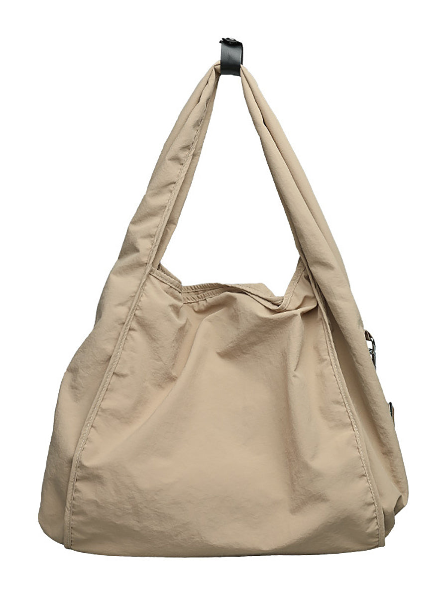 Women Casual Summer Pure Color Shoulder Bag