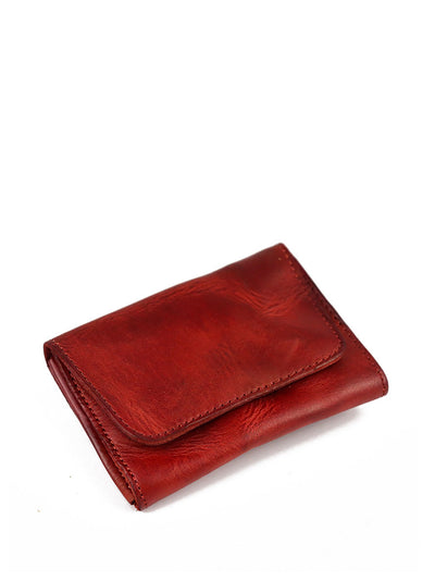 Retro Soft Leather Card Bag Wallet