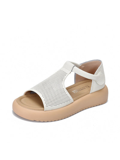 Women Summer Casual Leather Platfrom Sandals