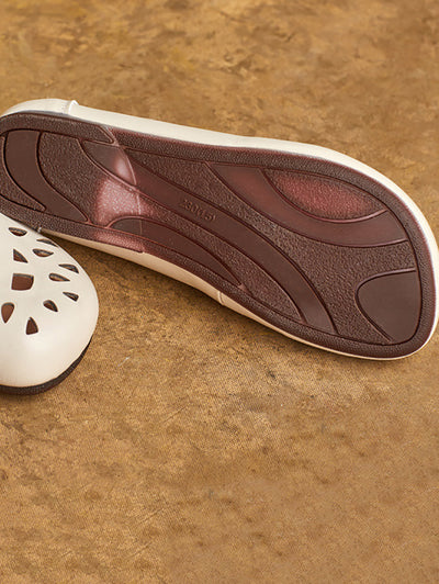 Women Summer Casual Leather Hollow Out Shoes