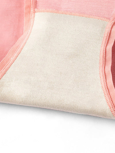 5 Pieces Summer Women Pure Color High Waist Underwear