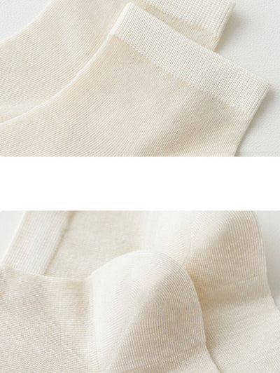 5 Pairs Women Summer Thin Short Socks
