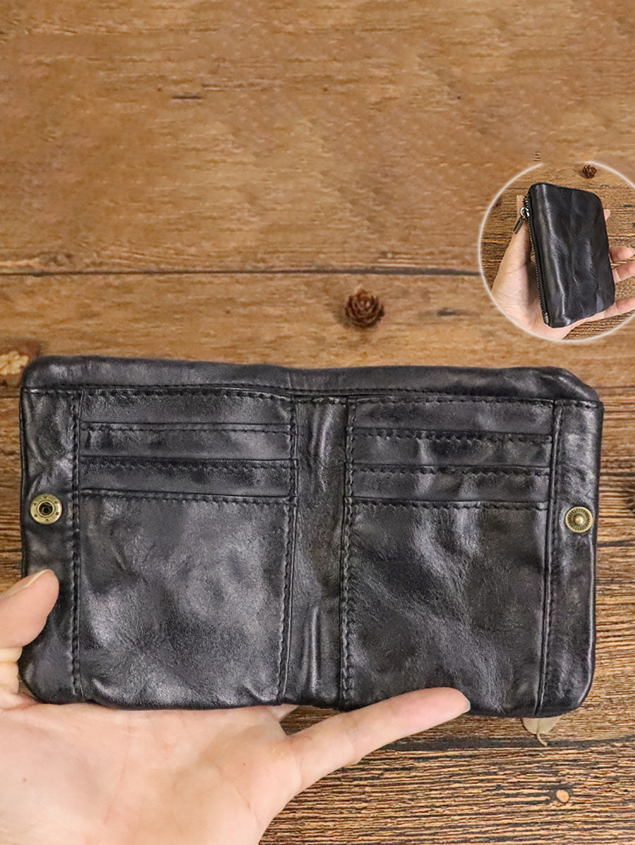Retro Leather Multifunctional Wallet