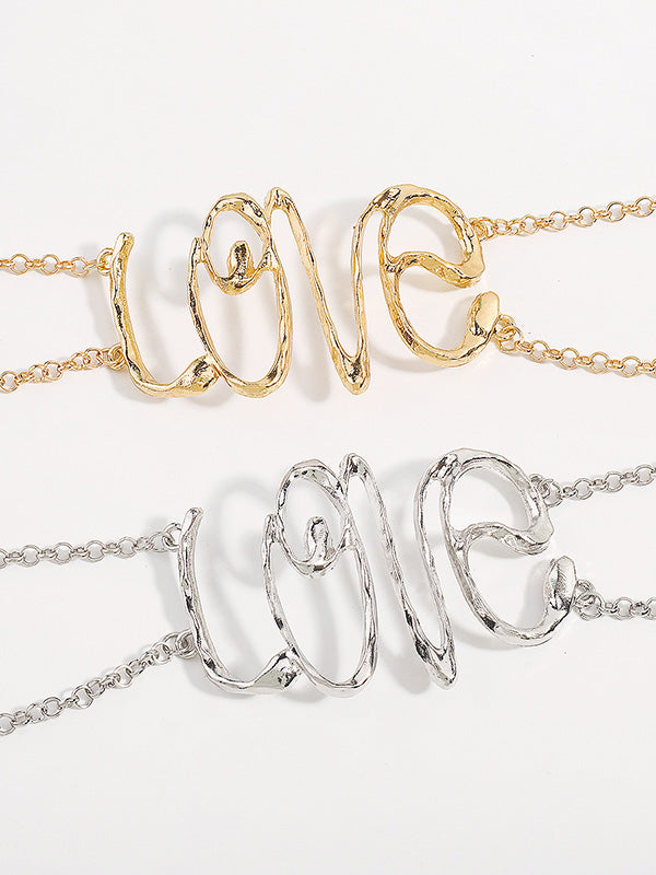Chains Geometric Hollow Necklaces Accessories