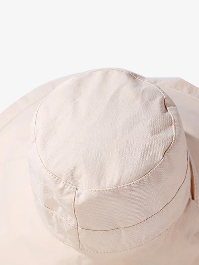 Women Summer Flower Dual-side Wearing Sunproof Hat
