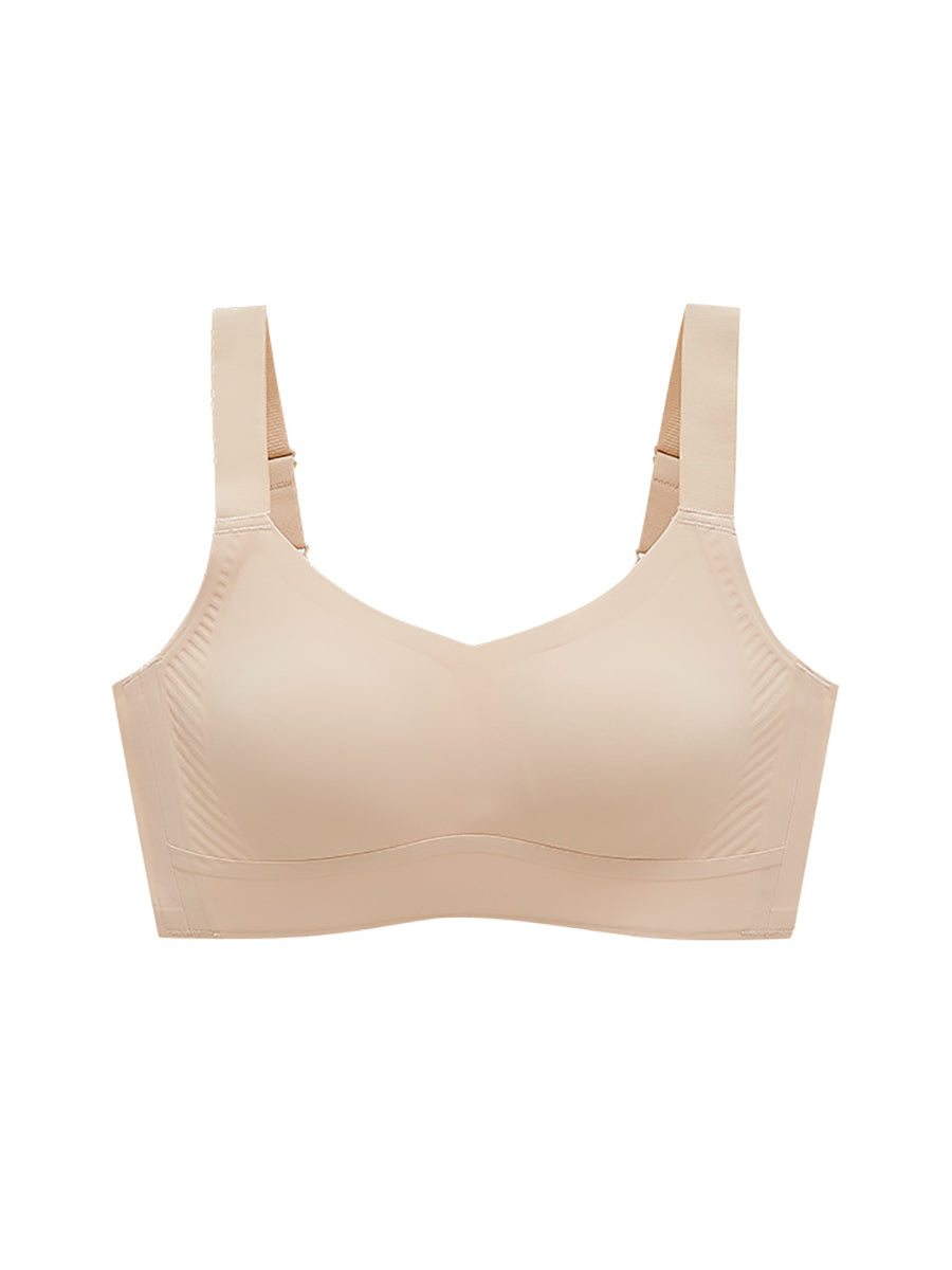 Women Winter Casual V-Neck Warm With Bra Pad Base