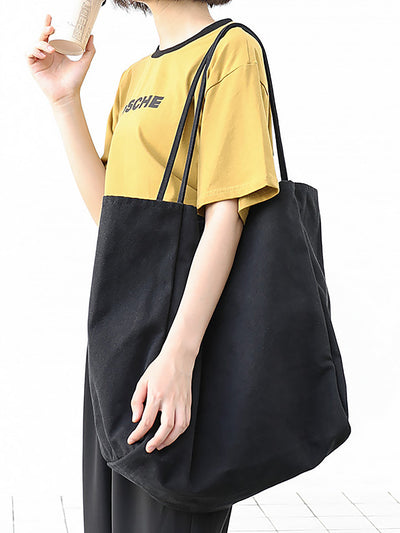 Women Casual Canvas Large Capacity Shoulder Bag