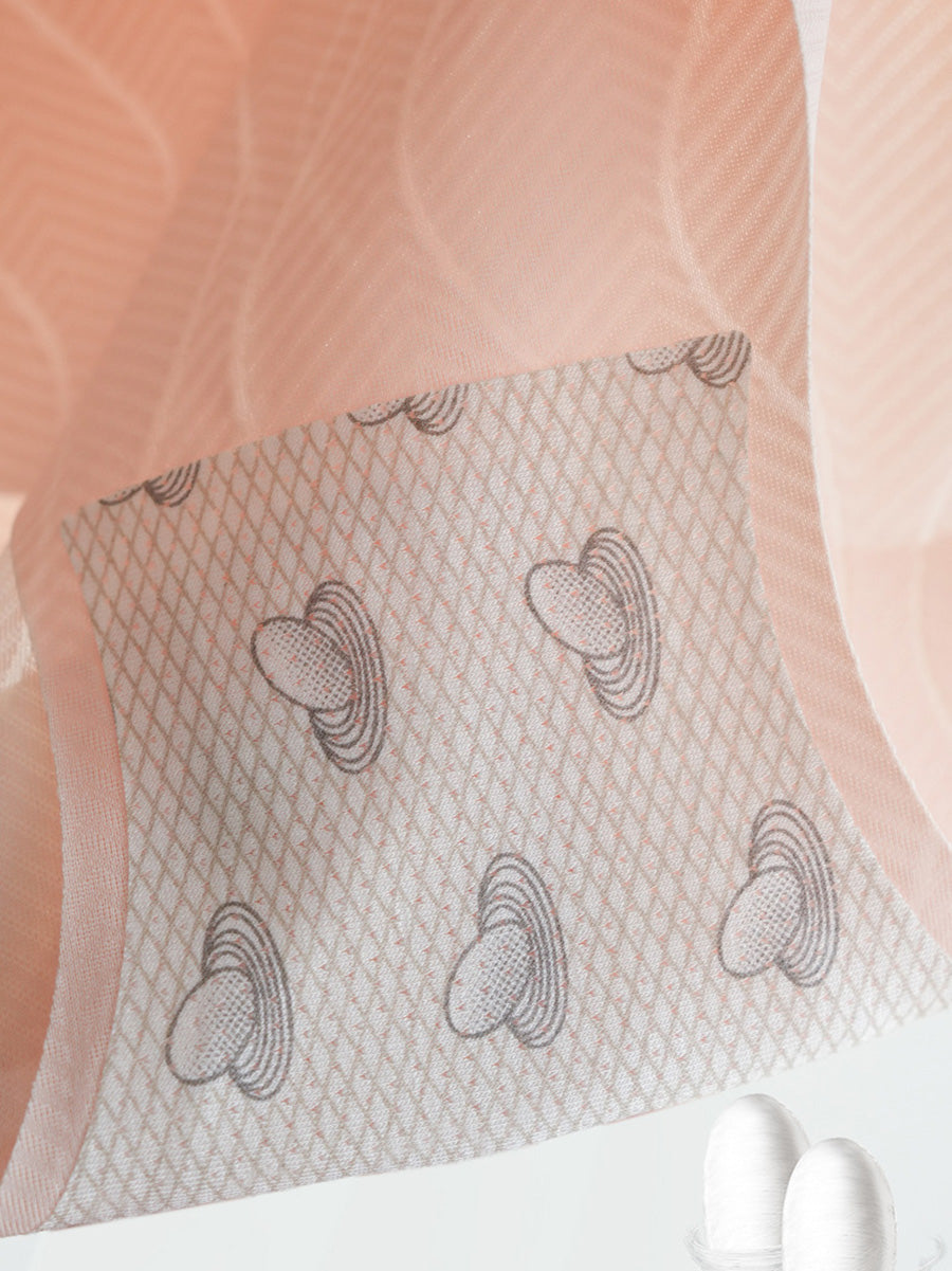 4 Pieces Summer Women Colorblock High Waist Underwear