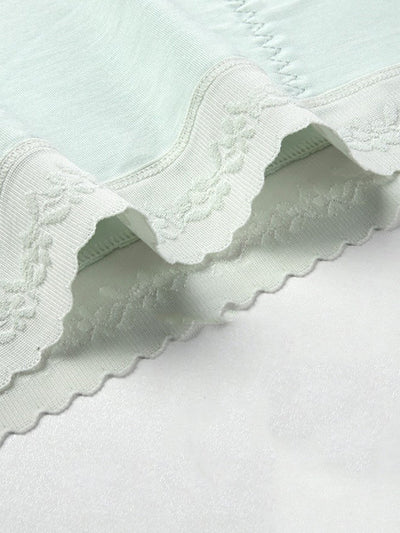 5 Pieces Summer Women Casual High Waist Lace Underwear